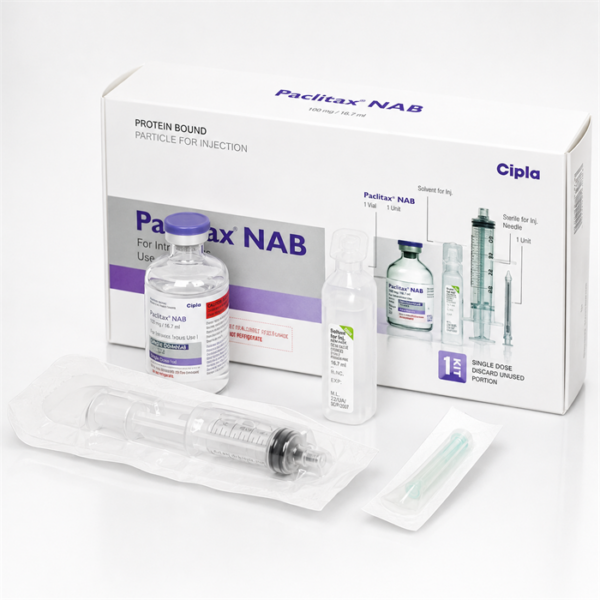 Paclitax NAB Injection vial and outer carton for label verification